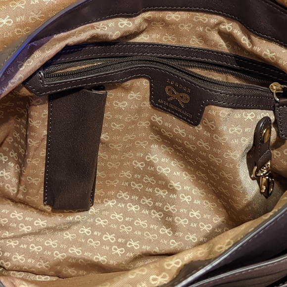 Anya Hindmarche 3 color leather shoulder bag - Picture 6 of 9